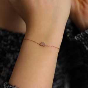 Bracelet à breloques en argent sterling 925, bracelets à breloques tendance - Product Image 1