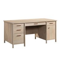 Bureau d'ordinateur modulaire extensible en bois massif EFS, pré-assemblé, panneaux en bois, couleurs personnalisées, tiroir de rangement pour dossiers
