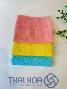 Taiwan OE 100% Cotton Hand Towels Quick-Dry Soft Knitted <b>Terry</b> Fabric Hypoallergenic Plain Style 27*28cm 24gram <b>Bulk</b> Supply - Product Image 5