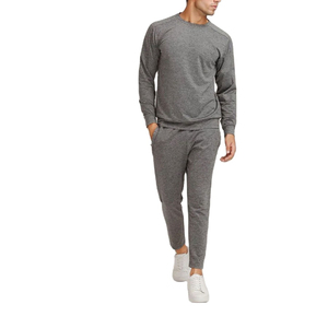 Ensemble de survêtement d'hiver pour homme de haute qualité avec logo personnalisé, col montant, tissu respirant antibactérien, couleur/taille personnalisée, service OEM - Product Image 1