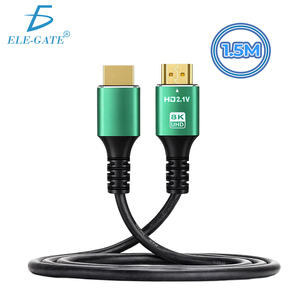 Cable HDMI 2.1 Ultra HD de 1.5 Metros, Adaptador Profesional para Proyector, Conectores USB Tipo C, 8K 60Hz, Alta Velocidad, PVC y Nailon, 1.8M - Product Image 3
