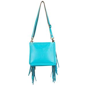 Main bohème Vintage femmes poignée unique fermeture éclair été sac à bandoulière peau de vache fourrure cuir Nylon bouton toile à la mode - Product Image 2