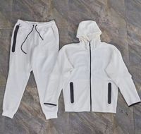 Survêtement d'échauffement à fermeture éclair de qualité supérieure pour hommes Combinaison de sport Slim Fit pour la course à pied Jogging Respirant et usine directe