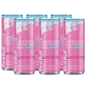 Boisson énergisante sans sucre Red Bull Édition aux baies 250 ml Booste la concentration et les performances Boisson rafraîchissante faible en calories Prix ​​abordable - Product Image 5