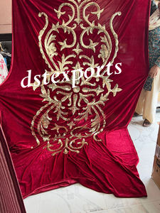 ฉากหลังงานแต่งงานสไตล์สายรุ้งสีสันสดใส ฉากหลังงานเมห์นดีสีสันสดใส ผ้าม่านประดับเลื่อมสำหรับงานแต่งงานแบบอินเดีย ผ้าม่านเวทีงานเมห์นดี - Product Image 6