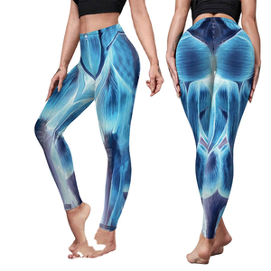 Custom Printed <b>Women's</b> Plus Size Buttery Soft Breathable <b>Leggings</b> High Yoga Waist <b>Compression</b> Tight Pants Pattern Made - Product Image 1