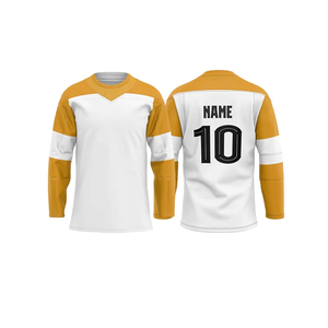 เสื้อเจอร์ซี่ฮ็อกกี้น้ำแข็งทำจาก2025ออกแบบโลโก้ของคุณเองเสื้อเจอร์ซี่ฮ็อกกี้น้ำแข็งคุณภาพสูงระบายอากาศได้ดี - Product Image 1