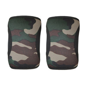 Logo personnalisé 7mm 5mm genouillères en néoprène genouillère flexible pour la protection en musculation et dynamophilie - Product Image 4