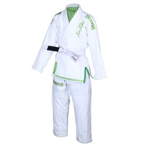 Kimono de Jiu Jitsu Brasileño BJJ Gi Edición Azul 420gsm Tejido Perla Preencogido de Algodón con Logotipo Personalizado Bordado Traje de Artes Marciales - Product Image 4
