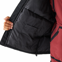 Chaqueta Acolchada con Capucha para Hombre, Estilo Urbano de Invierno, Impermeable, Resistente al Viento, Transpirable, de Alta Calidad
