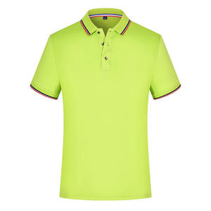 Polos de manga corta hechos a medida para hombre, 100% de algodón, nuevo Color sólido, transpirable, diseño de marca antipilling para verano - Product Image 3