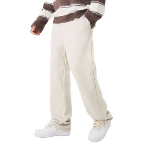 Casual High Waist Canvas Jogger Pants for Men with Relaxed Fit <b>Oversized</b> Lightweight Laid Back Street - Product Image 1