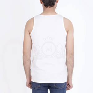 Oem Service Design Hombres Transpirable Tamaño personalizado Hombres Camisetas sin mangas de Pakistán Gym Wear Tank Top Hombres - Product Image 4