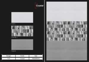 กระเบื้องผนังเซรามิกคลาสสิกโมเดิร์นขนาด 300x600 มม. สำหรับห้องน้ำ ห้องครัว ผิวมันเงา ผิวด้าน ลายแกะสลักน้ำตาล สำหรับตกแต่งผนัง - Product Image 4