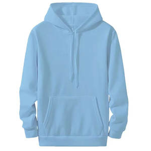 Pull à capuche chaud en laine 100% coton respirant et coupe ample imprimé pour hommes - Product Image 2