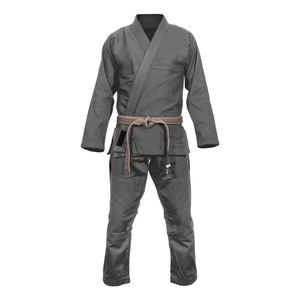 Uniforme brésilien de Jiu-jitsu d'arts martiaux de conception de Logo personnalisé privé/couleur noire 100% coton hommes brésilien Jiu-jitsu Gi - Product Image 4