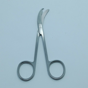 Littauer 14 cm ciseaux à point chirurgical lame crochetée en acier délicat Instrument de suture chirurgicale à puissance manuelle classe certifiée CE - Product Image 5