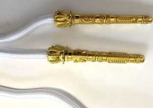 Aiguillette tactique de luxe sur mesure avec épingle de sûreté, en fil de bullion, couleurs personnalisées et service OEM - Product Image 5