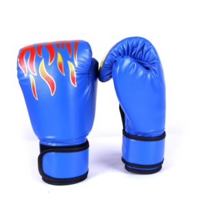 2025 nouveau Design haute qualité 8oz PU cuir gants de boxe hommes Logo personnalisé imprimé motif entraînement étanche séchage rapide - Product Image 4