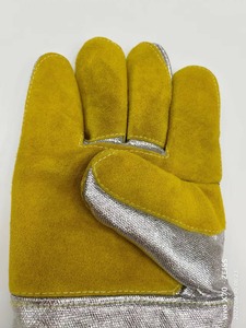 Guantes aluminizados de alta temperatura Soldadura resistente al calor Guantes de trabajo de seguridad contra incendios Protección térmica industrial - Product Image 6