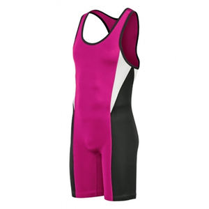 Conception de Logo personnalisé Singlet de lutte vente en ligne conception de Logo Singlet de lutte pour hommes et femmes - Product Image 4