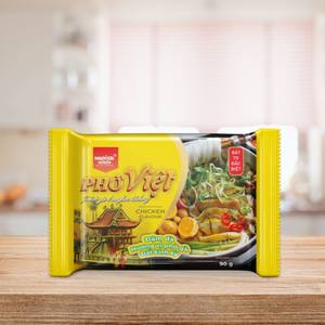 Nadisa Fresh Food <b>Instant</b> Chicken Pho <b>Rice</b> Noodles Vietnamese-Style Sauce Vegetable Packets Ready 4 Minutes 9 Months Shelf Life - Product Image 1