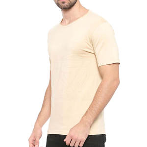 High Quality Men's <b>T</b>-<b>Shirts</b> Casual Wear Summer Solid Color Plain Cotton made Wholesale Prices men <b>t</b> <b>shirt</b> - Product Image 2
