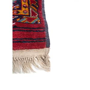 Tapis noué à la main en laine bleue Aalam Pae-5604 9x12 style persan pour entrée, motifs abstraits rectangulaires en forme de puzzle par Jaipur Rugs US - Product Image 4