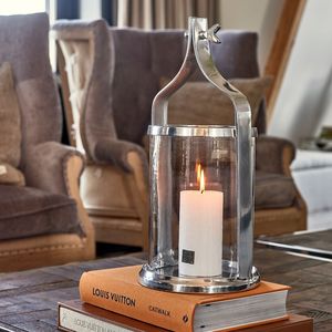 Luxury <b>Silver</b> Candle <b>Lantern</b> for Wedding Decoration Home Table Top & Balcony Decorative Handmade Candle Holder <b>Lantern</b> for Sale - Product Image 1