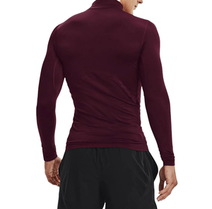 Camiseta de Compresión para Hombre, Ligera, Elástica, de Secado Rápido, de Spandex/Poliéster, Ropa Deportiva para Yoga, Fitness y Uso Diario - Product Image 4