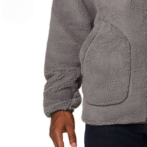 Top Quality <b>Men</b> Wear <b>Sherpa</b> Fleece <b>Jacket</b> <b>Men</b> Clothing Stylish <b>Sherpa</b> Fleece <b>Jacket</b> by CAMO IMPEX - Product Image 4