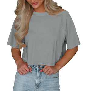 Cómodo Top corto para mujer Nueva moda Top corto para mujer a la venta Transpirable Servicio OEM Top corto para mujer - Product Image 1
