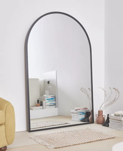 Miroir décoratif sans cadre sur pied Miroir nordique irrégulier simple décoratif de luxe de haute qualité avec bord biseauté - Product Image 2