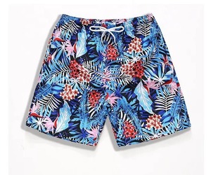 กางเกงวิ่งผู้ชายผ้าสแปนเด็กซ์/คอตตอนเอวกลาง ทรงกระชับ พิมพ์ลาย 5 นิ้ว สำหรับออกกำลังกาย เอวยางยืด ระบายอากาศได้ดี น้ำหนักเบา - Product Image 5