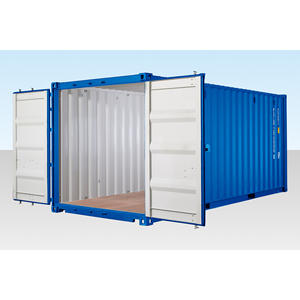 20ft Self <b>Storage</b> Container with Bamboo Floor Blue (RAL 5010)-for Living <b>Boxes</b> - Product Image 1