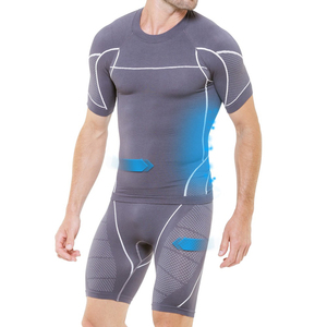 MOVATEXTILE Qualité supérieure Vente à chaud BJJ MMA Rash Guard Ensemble de chemises moulantes à compression pour hommes Imprimé personnalisé à manches longues pour hommes - Product Image 2
