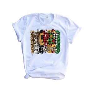 Venta al por mayor Camiseta corta para hombres Personalizable Feliz Navidad Diseño de motorista Venta caliente 100% Diseñador de algodón orgánico - Product Image 4