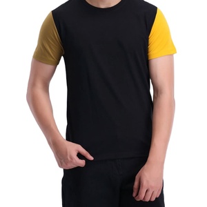T-shirt léger pour homme, personnalisable, vierge, en matériaux de haute qualité, avec logo sérigraphié, pour vêtements décontractés d'extérieur, vente en gros à faible MOQ - Product Image 1
