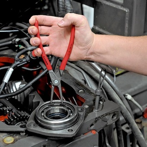 Pince à anneaux de retenue de précision KNIPEX J 3, pince de pêche pour trous de 40 à 100 mm, longueur 225 mm - Product Image 5