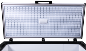 Congelador profundo 500L Carga superior horizontal Puerta única Venta al por mayor Congelador comercial de gran capacidad barato - Product Image 3