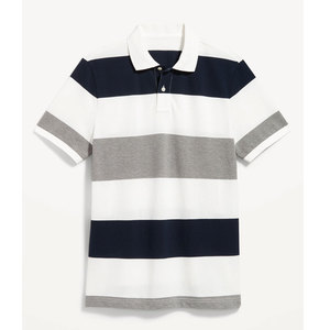 Vente en gros OEM Polo de haute qualité Broderie à manches courtes Logo personnalisé Hommes Femmes Polo Unisexe - Product Image 5
