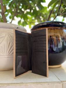 Long portefeuille en cuir pour hommes sculpté à la main Style occidental nouveau Designer Offre Spéciale mode élégant porte-monnaie cadeau pour lui - Product Image 5