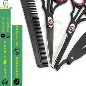 2024 Unique Style 2024 5.5" Professional <b>Hair</b> Cutting & Thinning Barber Scissors <b>Set</b> Available in All Designs and Styles - Product Image 6