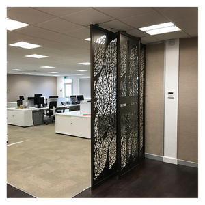 Contemporary Garden Wall <b>Screens</b> Custom CNC Laser Cut <b>Metal</b> <b>Panels</b> - Product Image 2