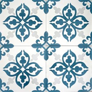 Carreaux de mur et de sol vietnamiens à motifs émaillés en céramique et ciment 300x300mm de haute qualité résistants à la chaleur - Product Image 5