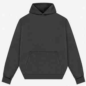 เสื้อกันหนาวมีฮู้ดสำหรับผู้ชายเสื้อวินเทจโลโก้ที่กำหนดเอง - Product Image 3