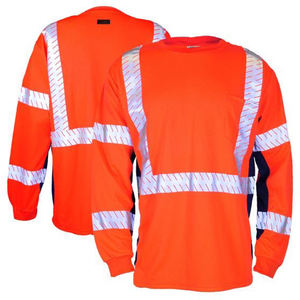 Camisas de Seguridad Reflectantes de Alta Visibilidad de Manga Larga para Hombre y Mujer, Venta al por Mayor - Product Image 2