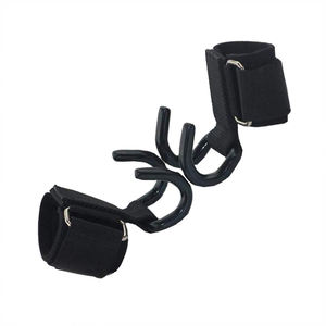 Sangles de musculation en néoprène de qualité supérieure avec une prise antidérapante et une protection avancée pour les soulevés de terre et les exercices de traction unisexes - Product Image 2