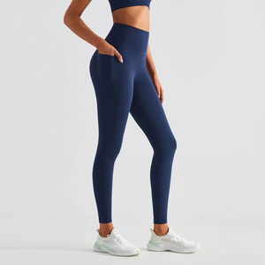 Nouveau design de qualité supérieure pour femmes Leggings de gymnastique taille haute sans couture - Product Image 3