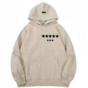 Personalizado hombres Sudadera con capucha pantalones de chándal mujer camiseta letra impresa diseño manga larga redonda suelta Sudadera con capucha - Product Image 1